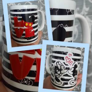 Mugs oreja y fondo blanco personalizado edición 2